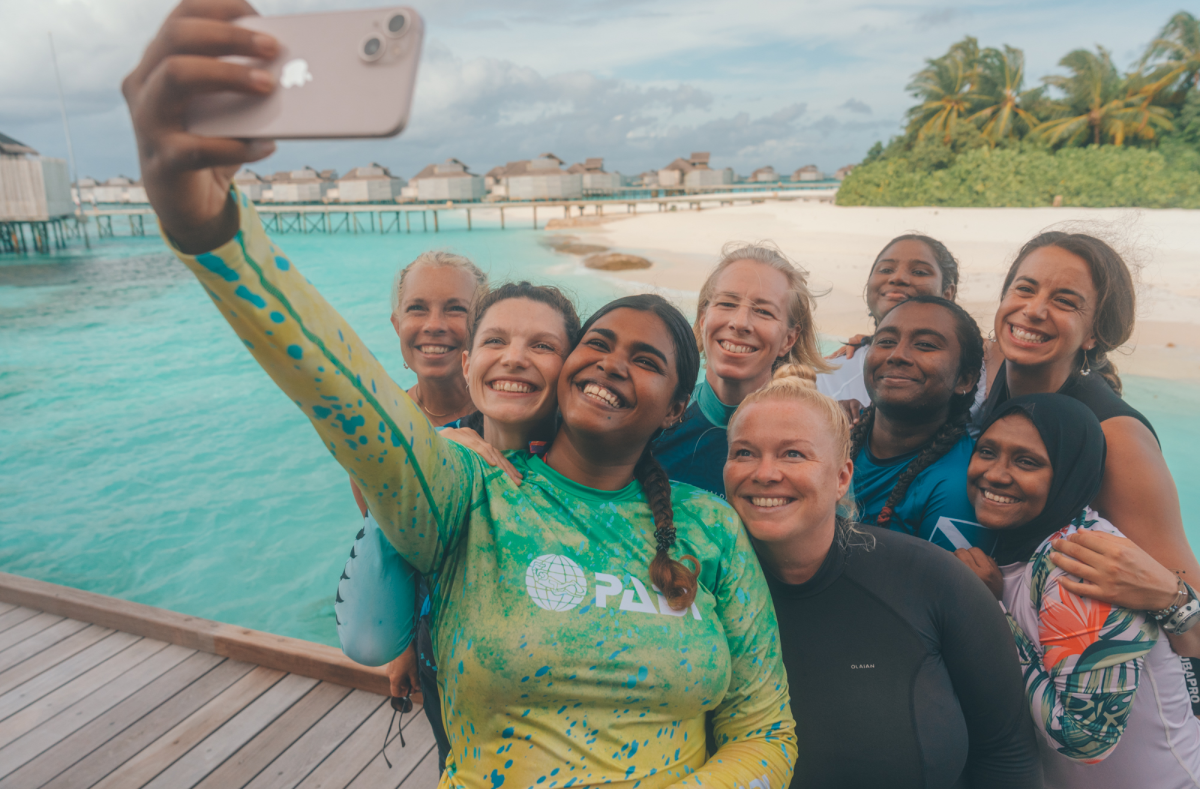 Padi women's dive day - Fare Moana